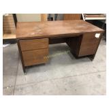 Wooden desk