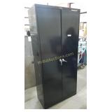 Black Metal Storage Cabinet