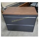 2 Drawer Metal Cabinet