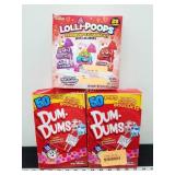 2 boxes- Dum.Dums & box Loli-Poops