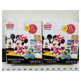 2 - Mickey & Friends Valentine Candy/Card Kits