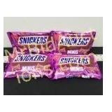 4 - SNICKERS Mini Bags. 11/2020