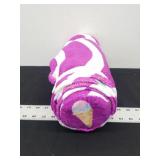 Roll-Out Towel With Built-In Pillow