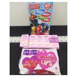 Hero Gummy Bands, Tiny Hearts & Cinnamon Lips