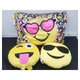 Emoji Face Pillows