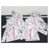 11 - Toddler Girls Panda Hooded Sweatshirts