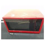 Red Kenmore Microwave
