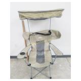 Folding Outdoor Chair W/ Canopy