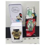 Mickey Mouse Watch & Star Wars Digital Watch