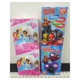 2-Hero Gummy Bands & 2- Princess Candy Kit