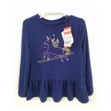Toddler Girls Unicorn Longsleeve - 5T