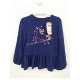 Toddler Girls Unicorn Longsleeve - 4T