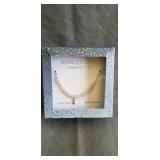 Rose Quartz Cubic Zirconia Necklace