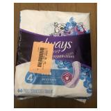 Always discreet bladder leak pads