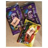 3 bags of candy