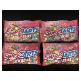 4 - 14oz Bags Sweetarts Jelly Beans