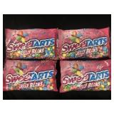 4 - 14oz Bags Sweetarts Jelly Beans