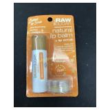 Raw Sugar Lip Balm and Lip Scrub - Raw Coconut +