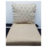 Hampton Bay Toffee Trellis Reversible Deep