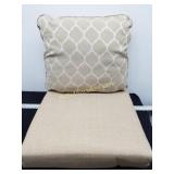 Hampton Bay Toffee Trellis Reversible Deep