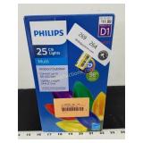 Philips 25ct Christmas LED Smooth C9 String