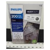 Philips 200ct. Heavy Duty Icicle String Lights
