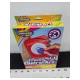 Creative Kids- Travel Spiral Art- 6 wheels