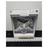 Wondershop Lit Star Christmas Tree Topper Silver