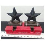 2pk. Stars Christmas Stocking Holders- Wondershop