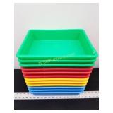 12- Plastic Paper Trays/Bins