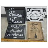 5- Wooden Decorative Signs