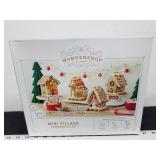 Holiday Gingerbread Mini Village Kit - 28oz -