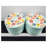 12- Spritz Oval Disposable Plates