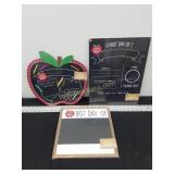 3- Reversible Chalkboard Signs