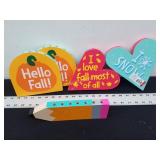 Wooden Pencil Holders
