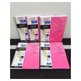 5- Five Star 1 Subject Notebooks- College Rule