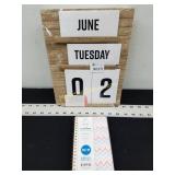 2020 Perpetual Calender & 2019-2020 Planner