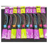 10- Assorted Glow Necklaces W/ Pendants