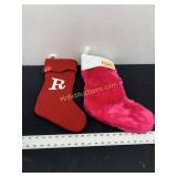 Wondershop 20" Knit Monogram Red Stocking, "R"