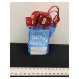 13 packs of 2 each Christmas Bags