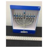 Philips Menorah Chrome Finish LED Flicker Lights