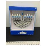 Philips Menorah Chrome Finish LED Flicker Lights