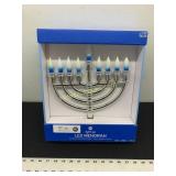 Philips Menorah Chrome Finish LED Flicker Lights