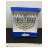 Philips Menorah Chrome Finish LED Flicker Lights