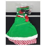 Kids Happy Elf Costune