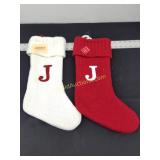 Wondershop Knit Monogram Christmas Stocking