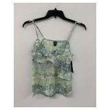 Womens Wild Fable Sleeveless V-Neck Ruffle Front