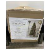 7 1/2 Feet Slim Virginia Pines Lit Tree