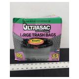 UltraSac 33 Gallon Trash Bags 86 Pack/w