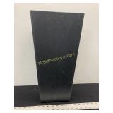 Midland 16 in. Dia Square Black Tall Plastic